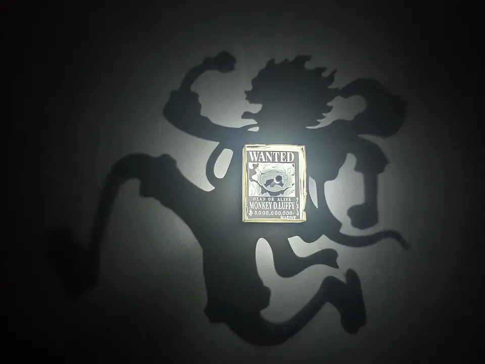 Lámpara de Proyección de Sombra – Luffy (One Piece) 3