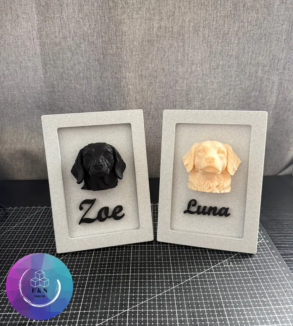Retrato 3D Personalizado de tu Mascota 2
