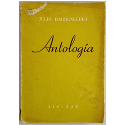 Antología. Julio Barrenechea. Prólogo de Alone.