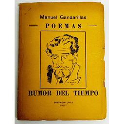 Manuel Gandarillas. Rumos del Tiempo. Poesía.