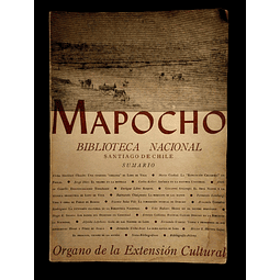 Revista Mapocho Año 1 - Nº 1. 1963.