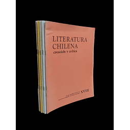 Literatura chilena, creación y crítica. Los Angeles, California. 