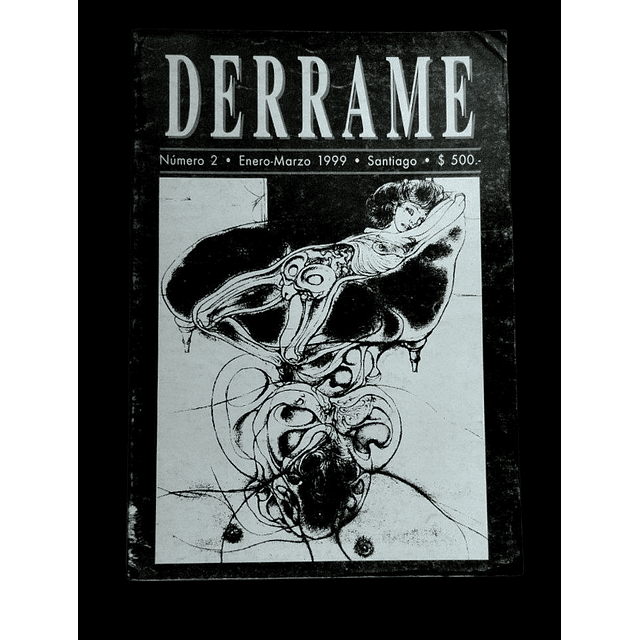 Revista Derrame N° 2 | Editores: Aldo Alcota, Rodrigo Hernández.