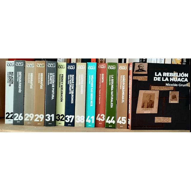 Exposición Sala de Arte CCU | 12 Libros. 