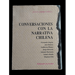Conversaciones con la Narrativa Chilena | Juan Andrés Piña.