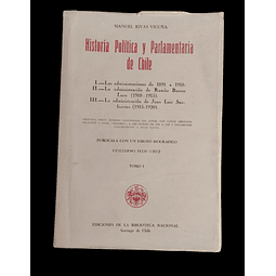 Manuel Rivas Vicuña | Historia política y parlamentaria de Chile