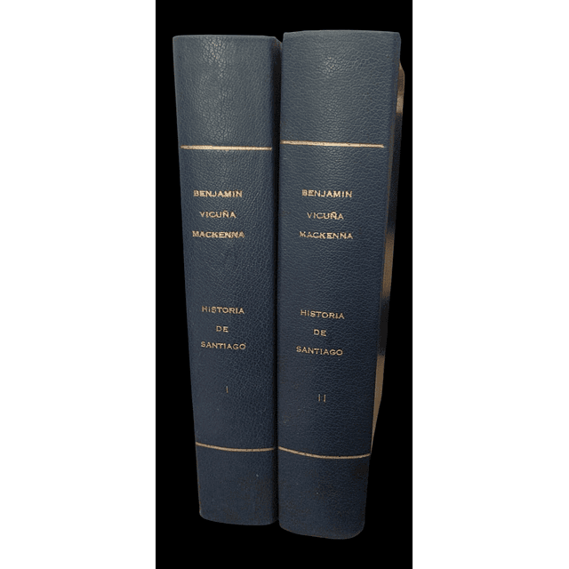 Benjamín Vicuña Mackenna | Historia crítica y social de la ciudad de Santiago