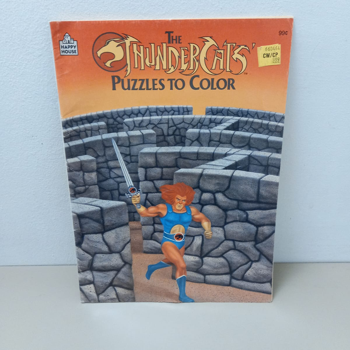 LIBRO PUZZLES THUNDERCATS USADO GRAFITO