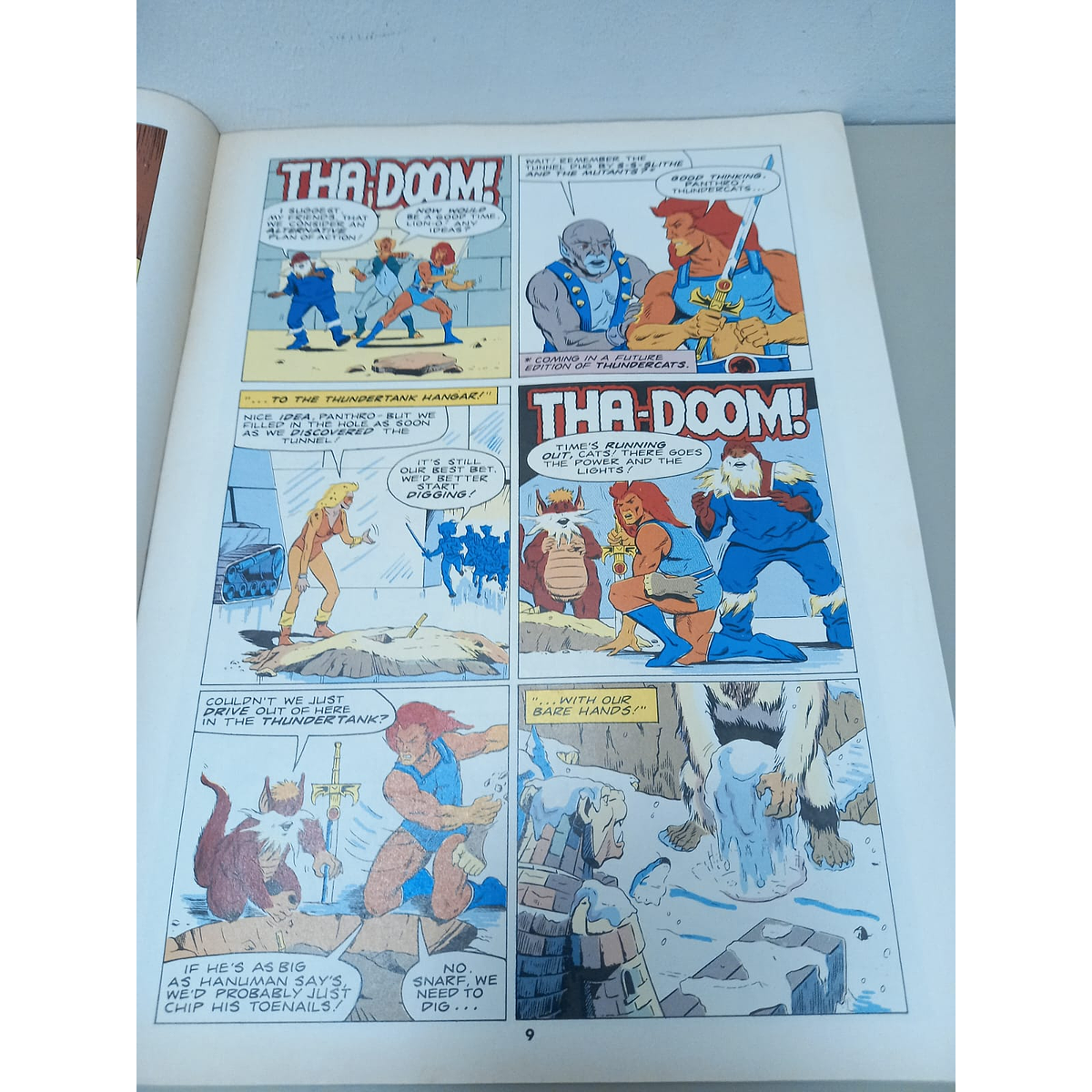 COMIC THUNDERCATS UK