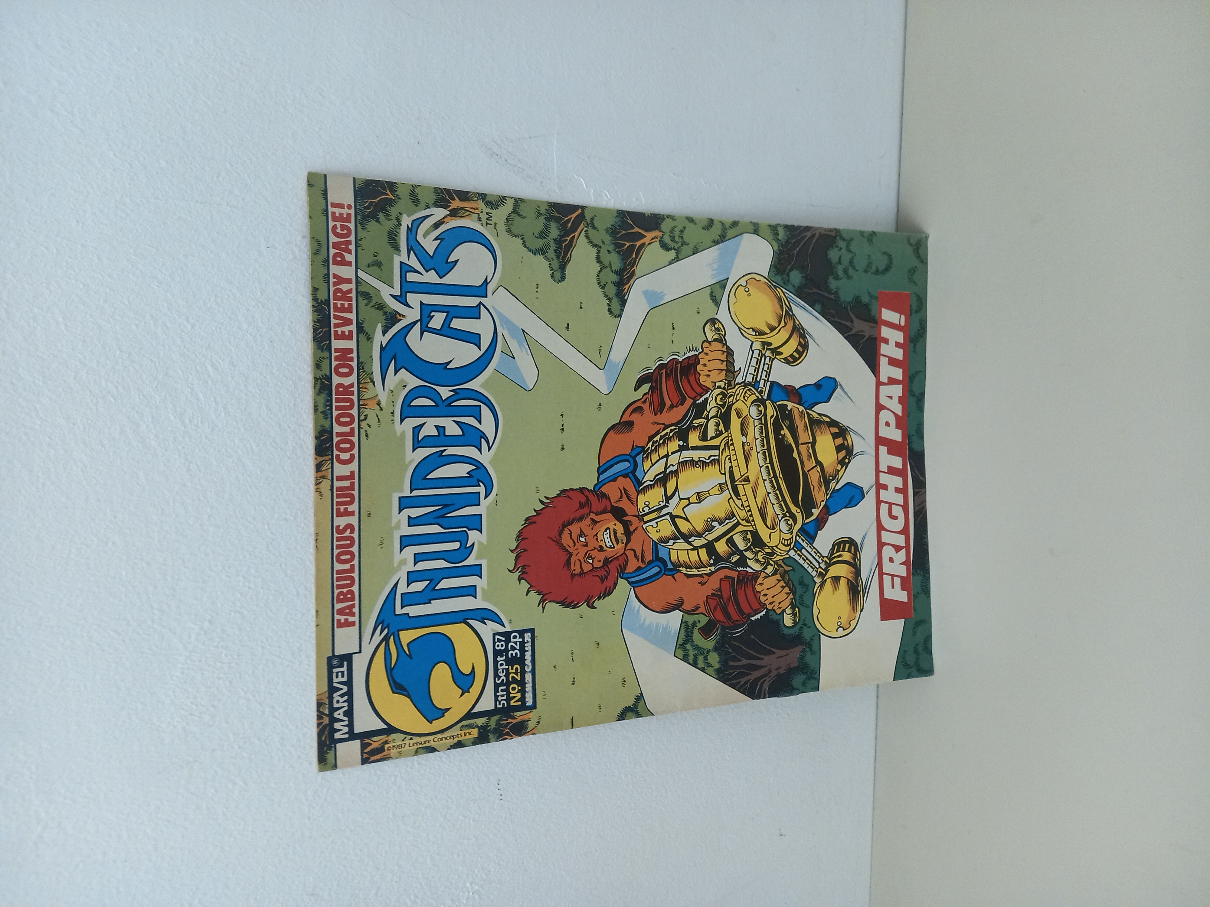 COMIC THUNDERCATS UK