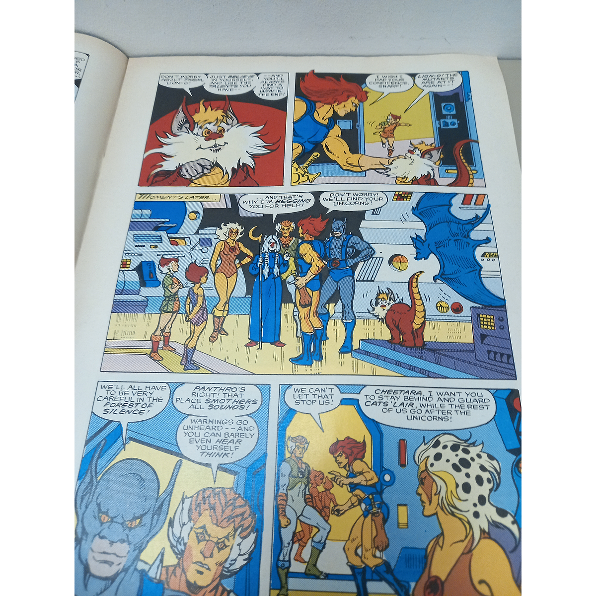 COMIC THUNDERCATS UK