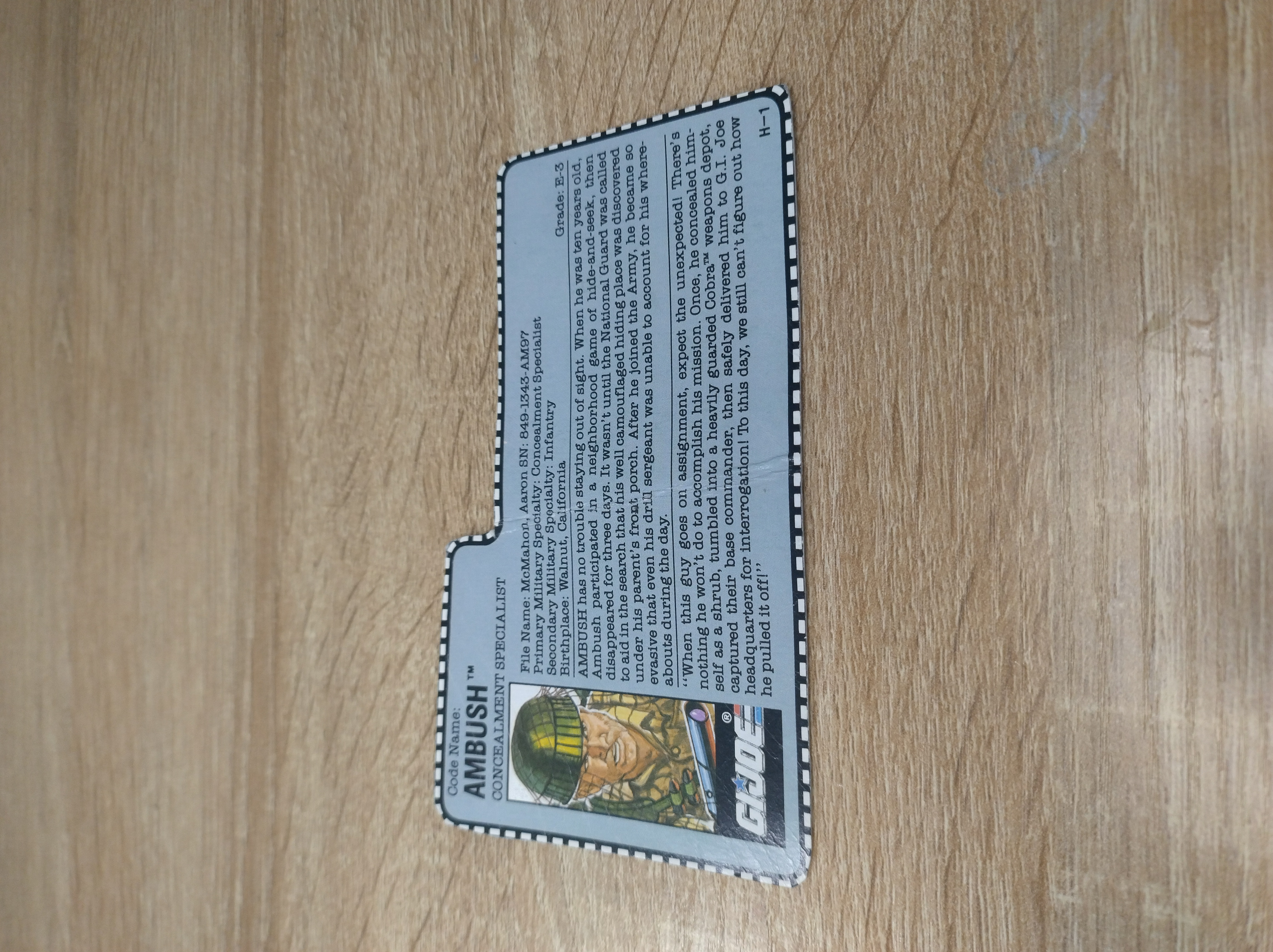 FILECARD AMBUSH