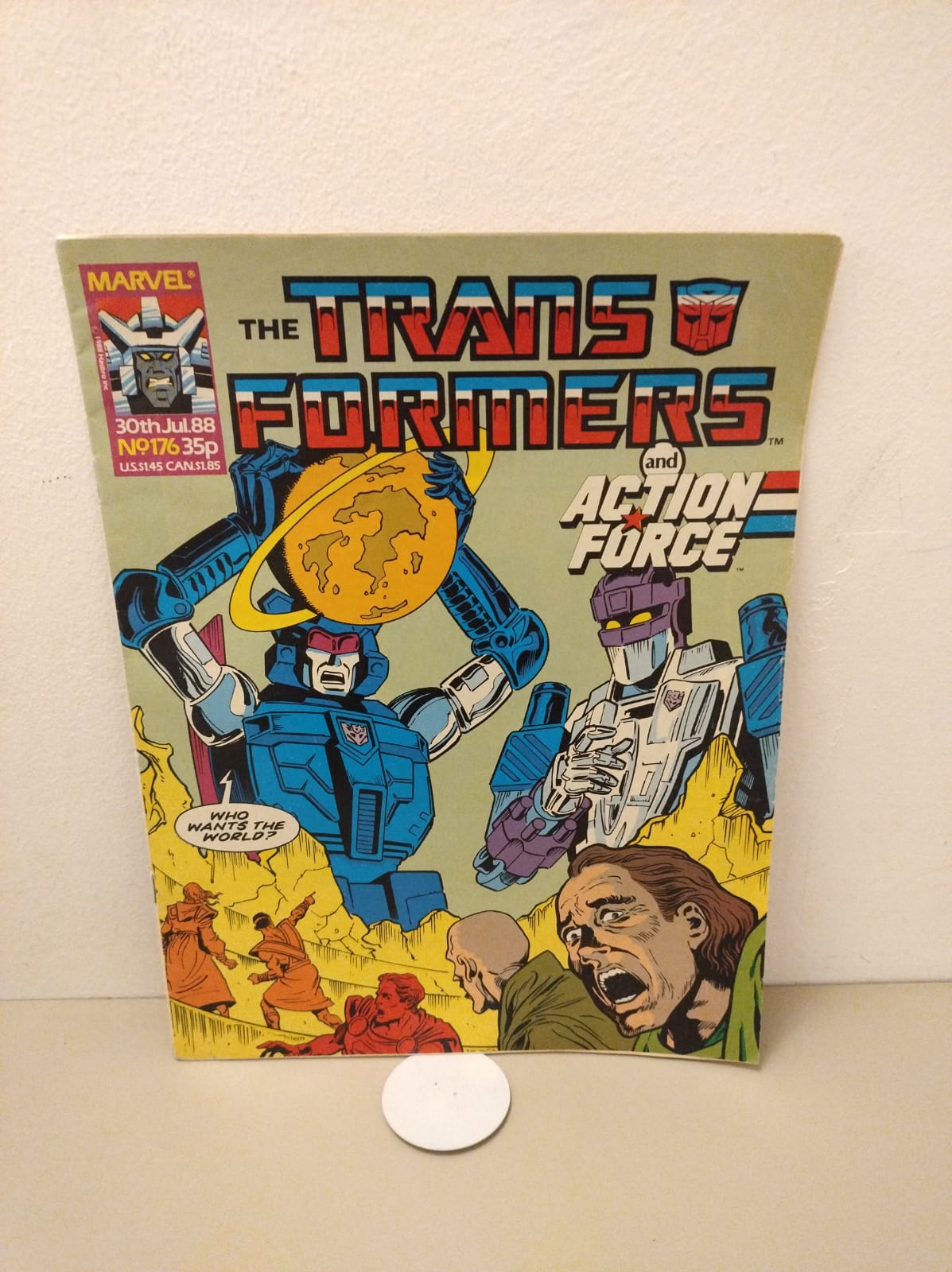 COMIC TRANSFORMER/ACTION FORCE UK