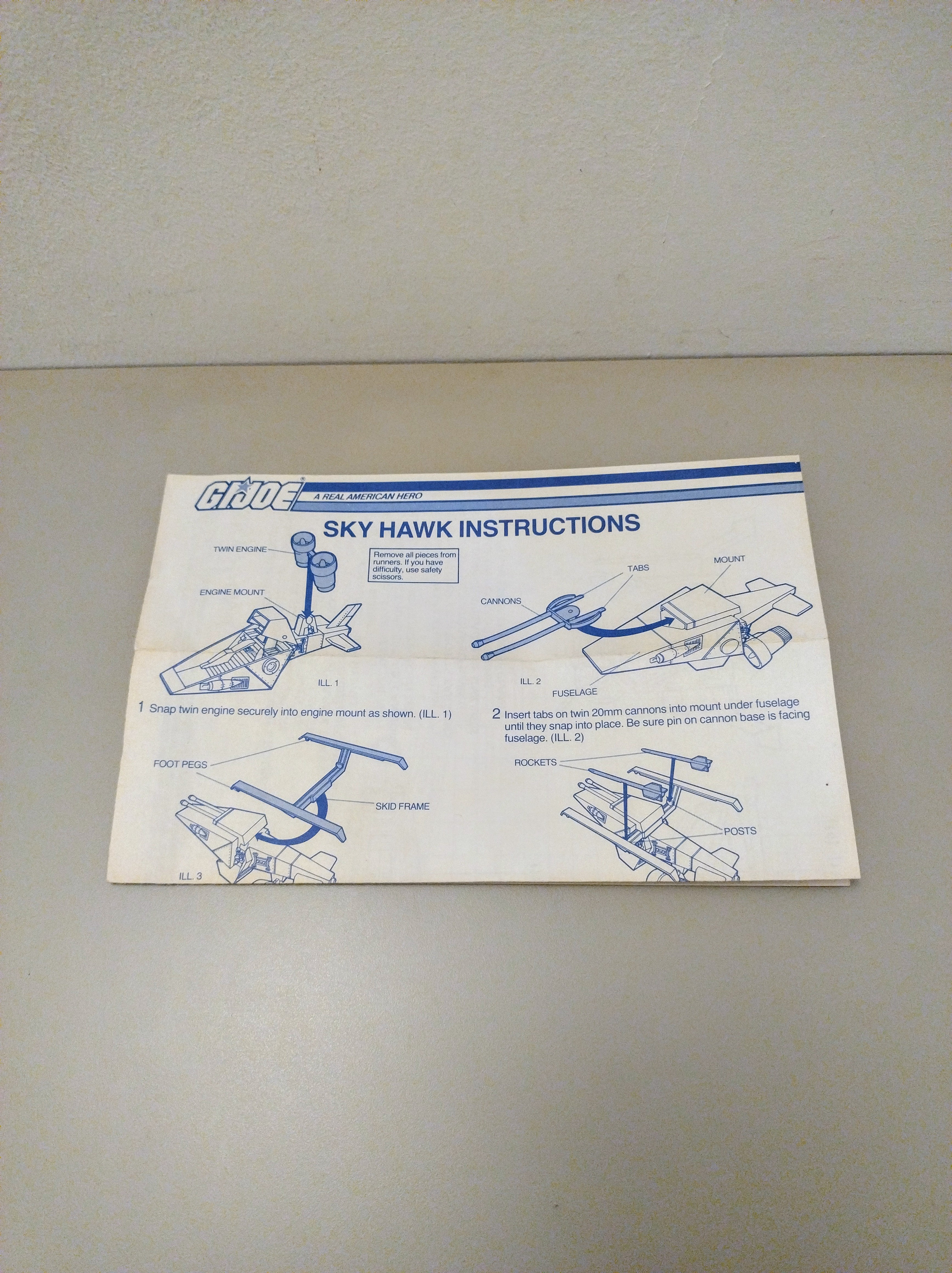 INSTRUCCIONES SKY HAWK