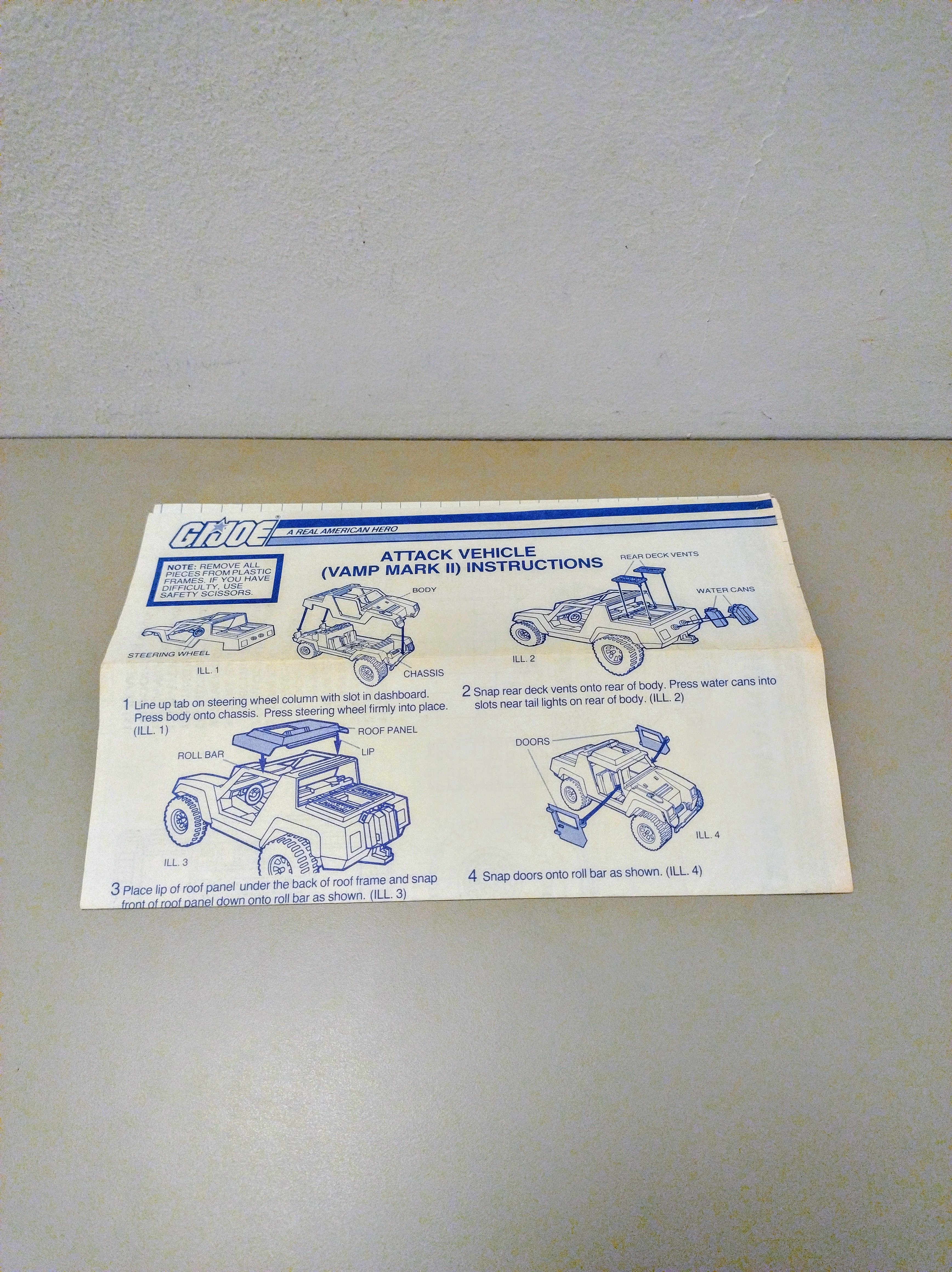 INSTRUCCIONES VAMP II