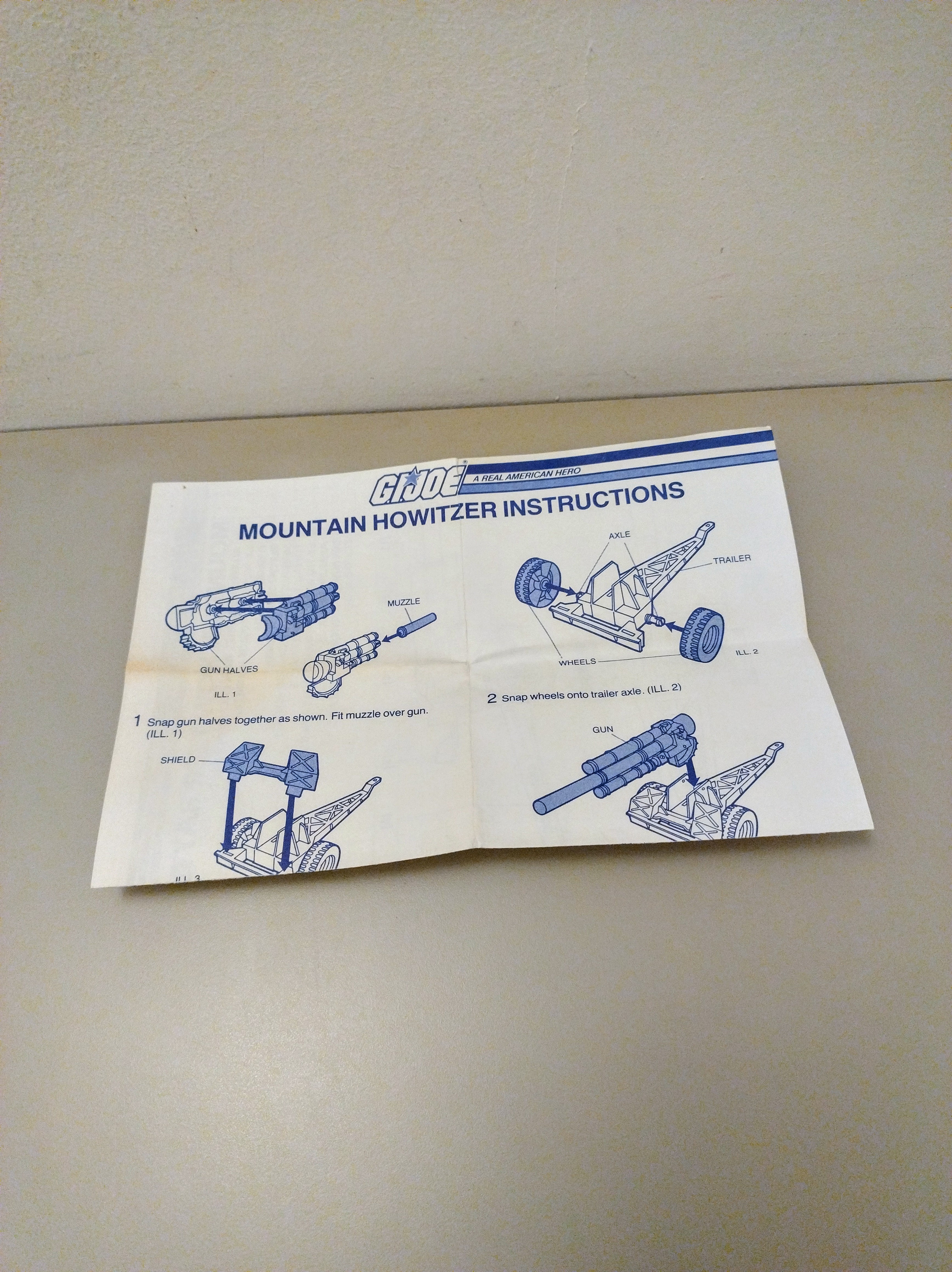 INSTRUCCIONES MOUNTAIN HOWITZER
