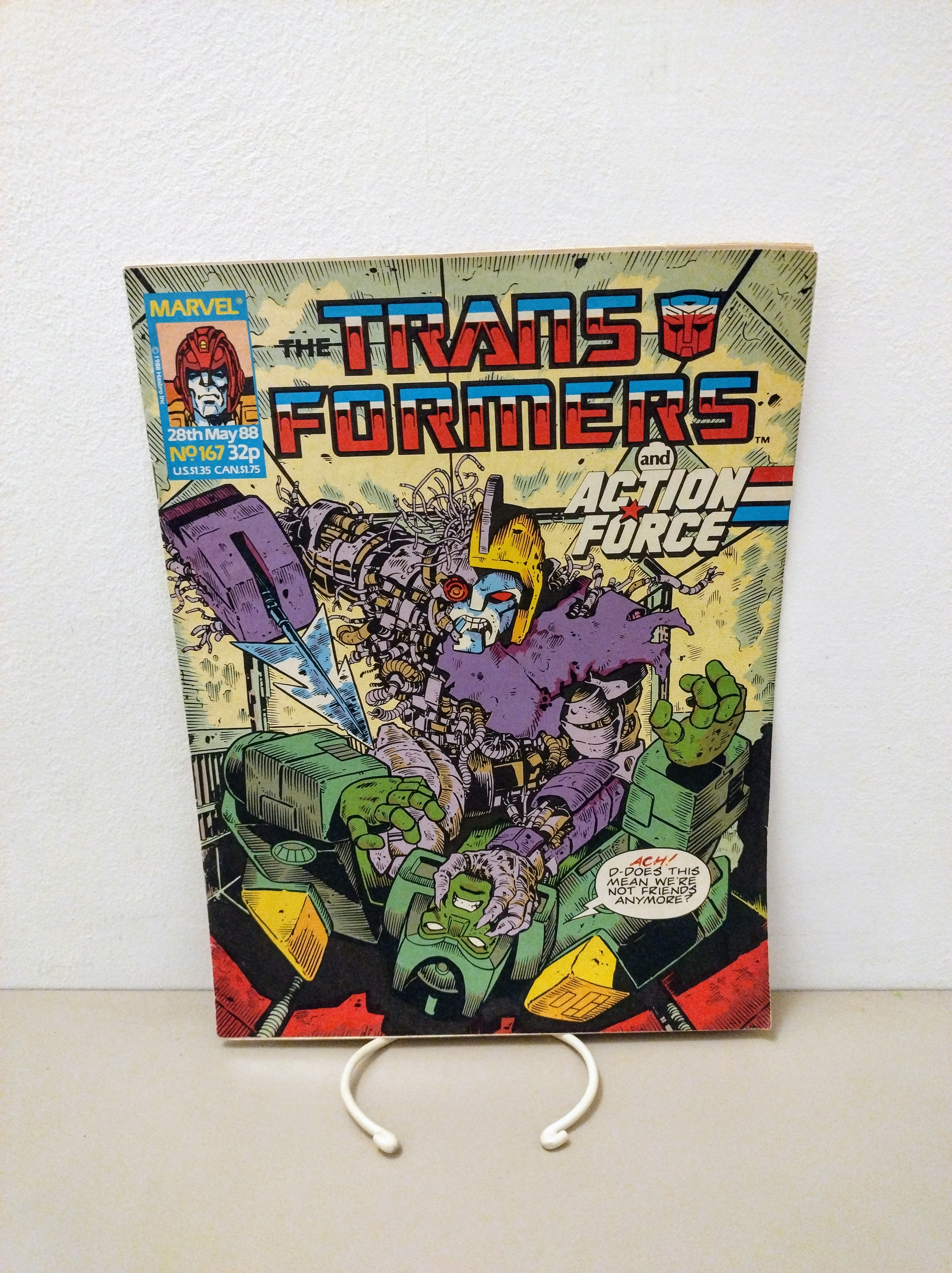 COMIC TRANSFORMERS/ACTION FORCE UK