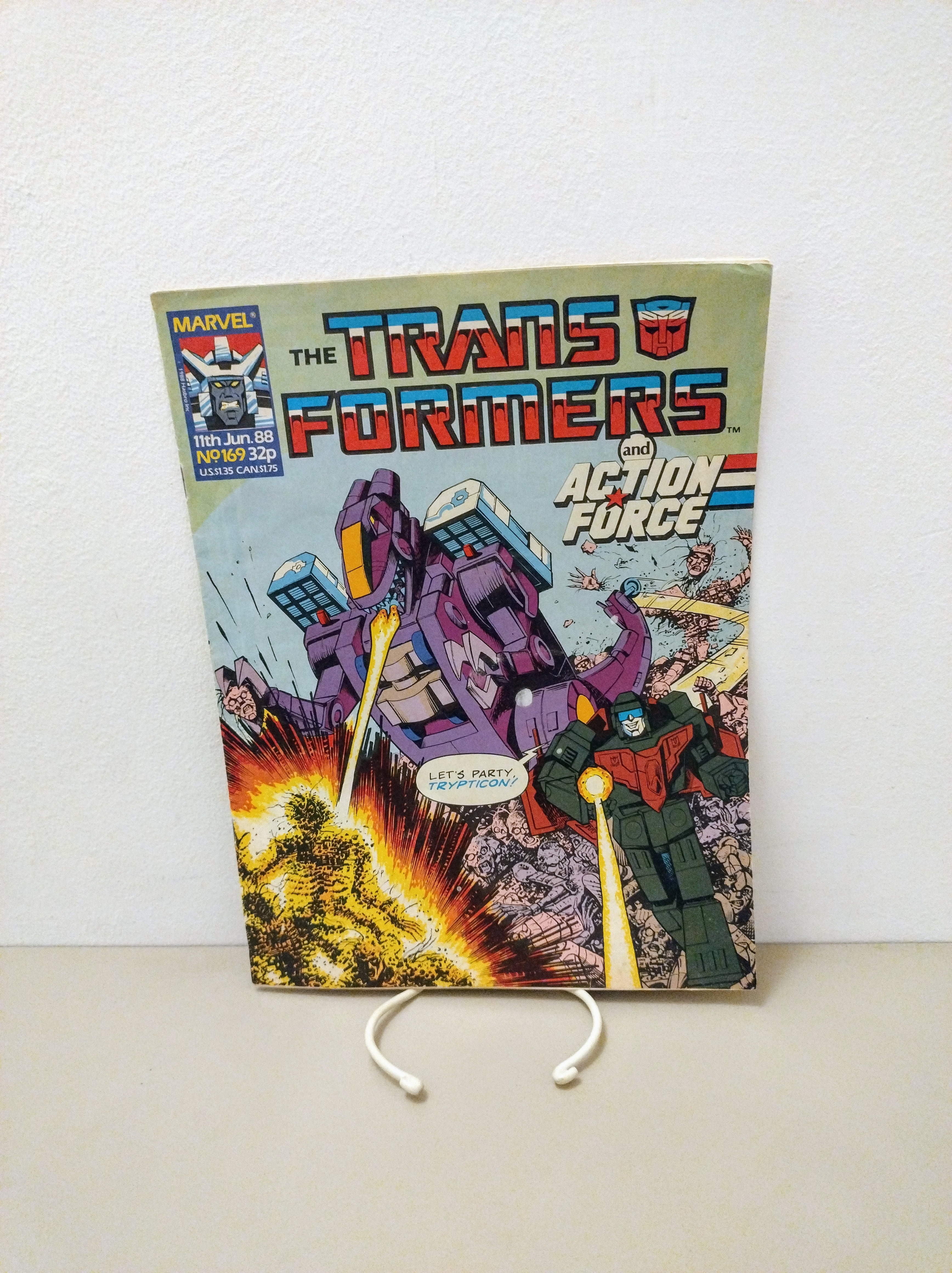 COMIC TRANSFORMERS/ACTION FORCE UK