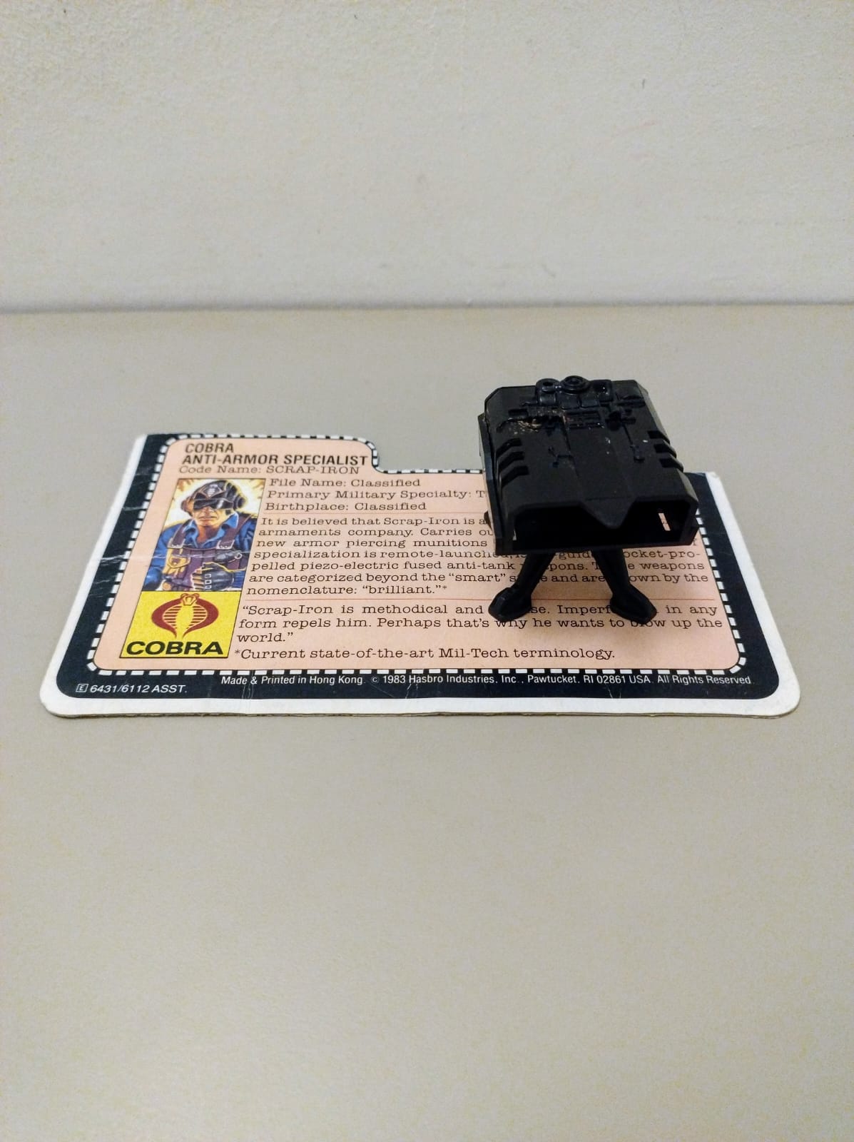 ACCESORIO + FILECARD SCRAP IRON