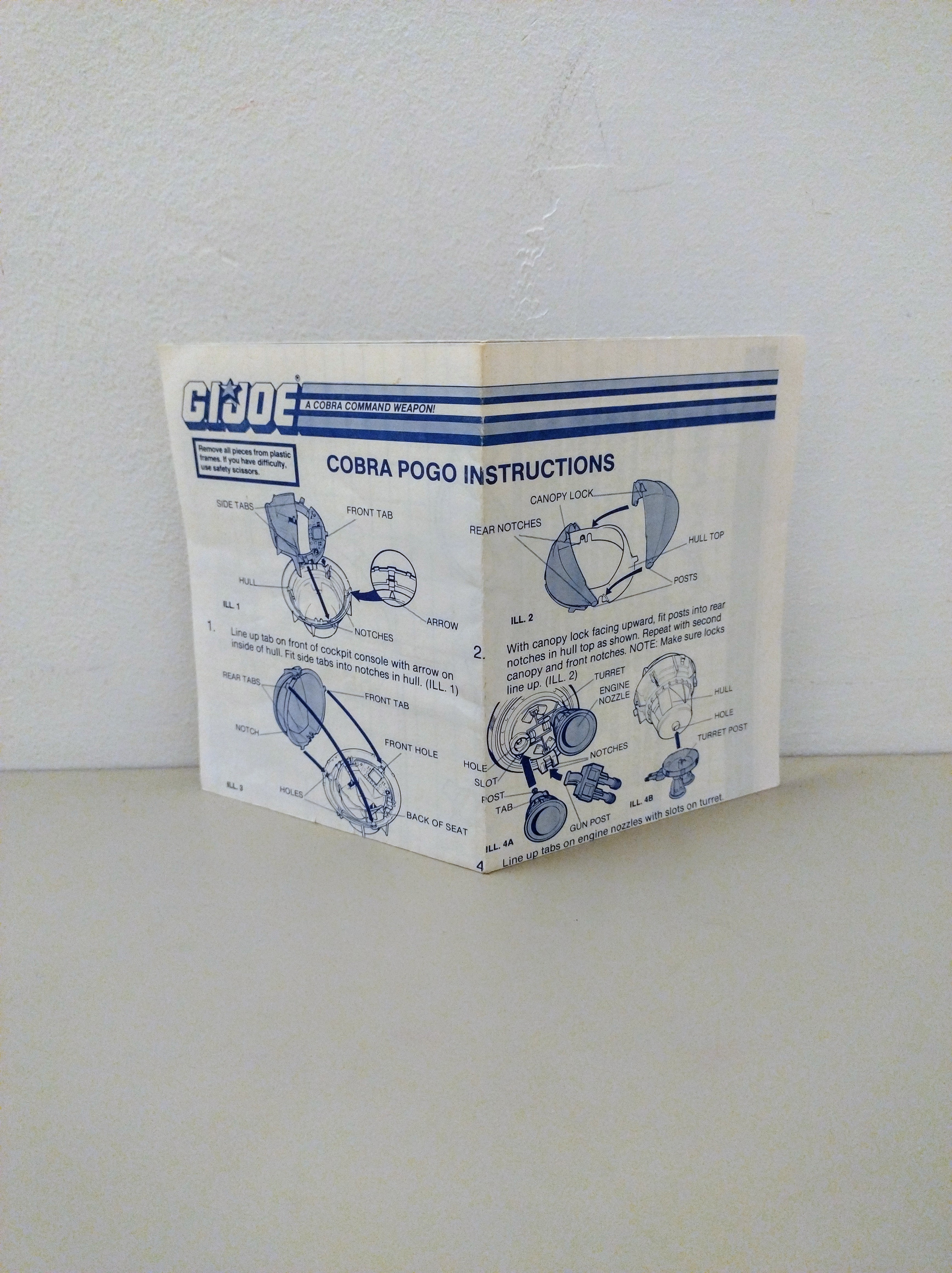 INSTRUCCIONES COBRA POGO