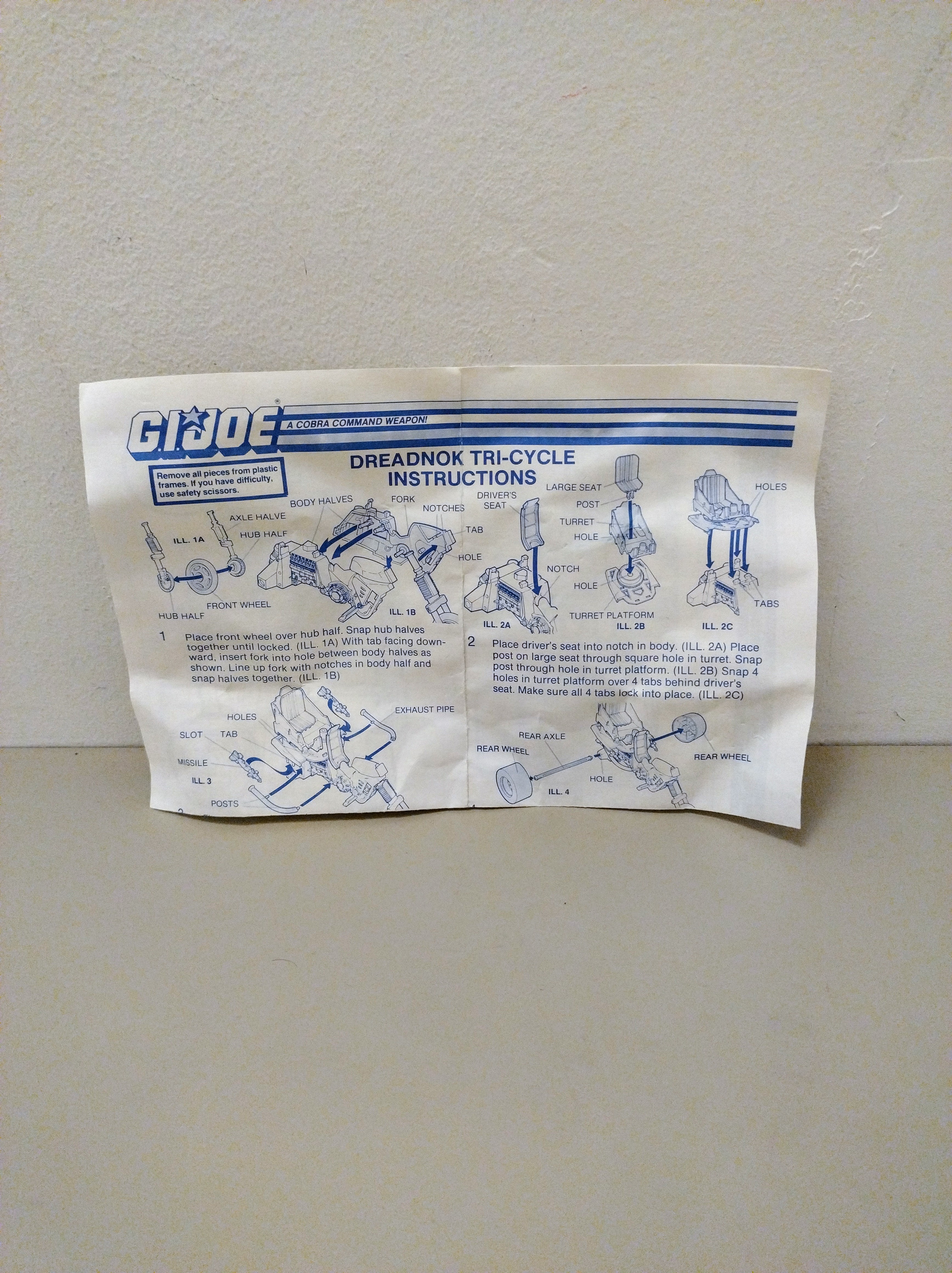 INSTRUCCIONES DREADNOK CYCLE