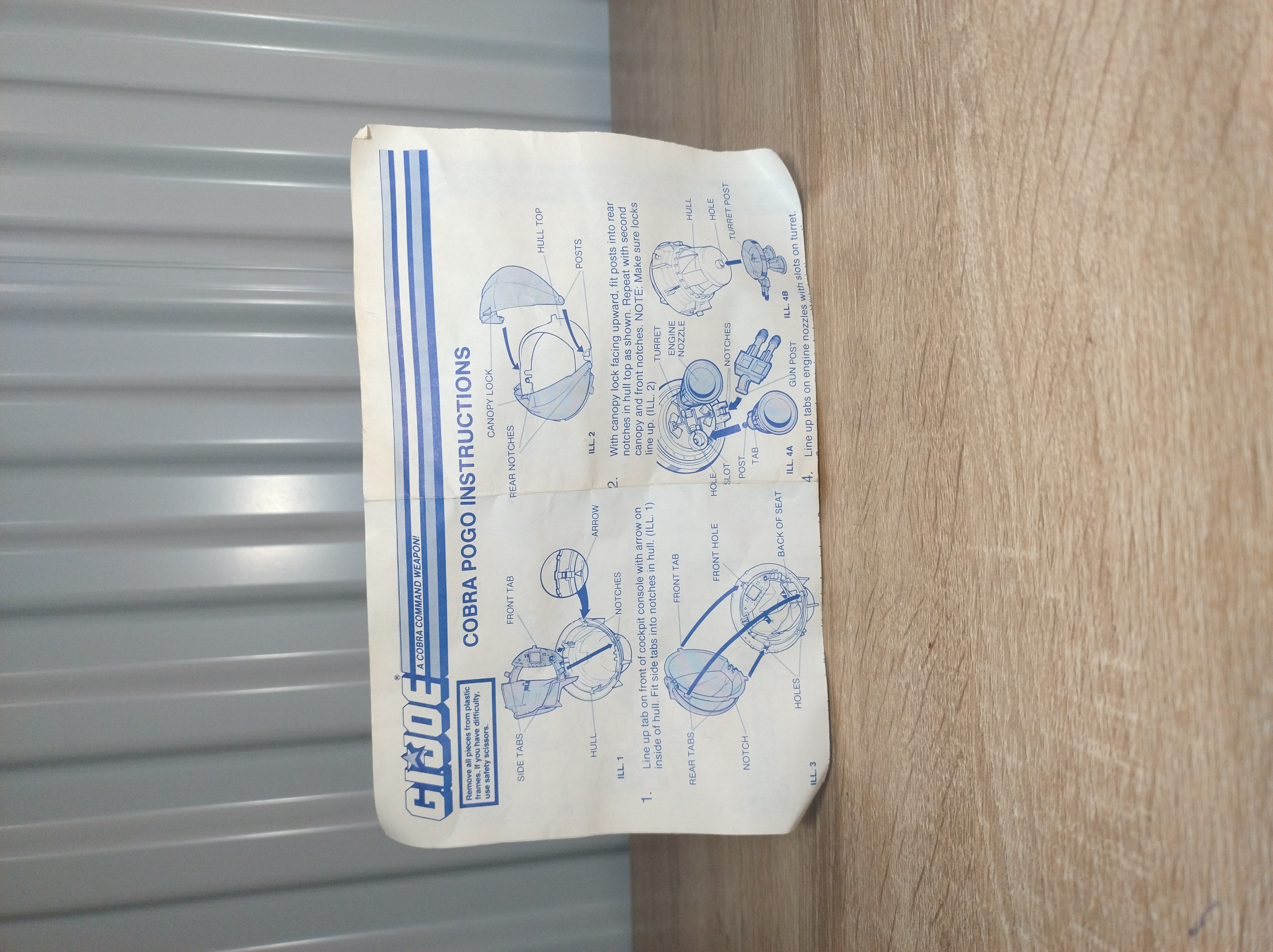 INSTRUCCIONES COBRA POGO