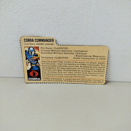 FILECARD COBRA COMMANDER