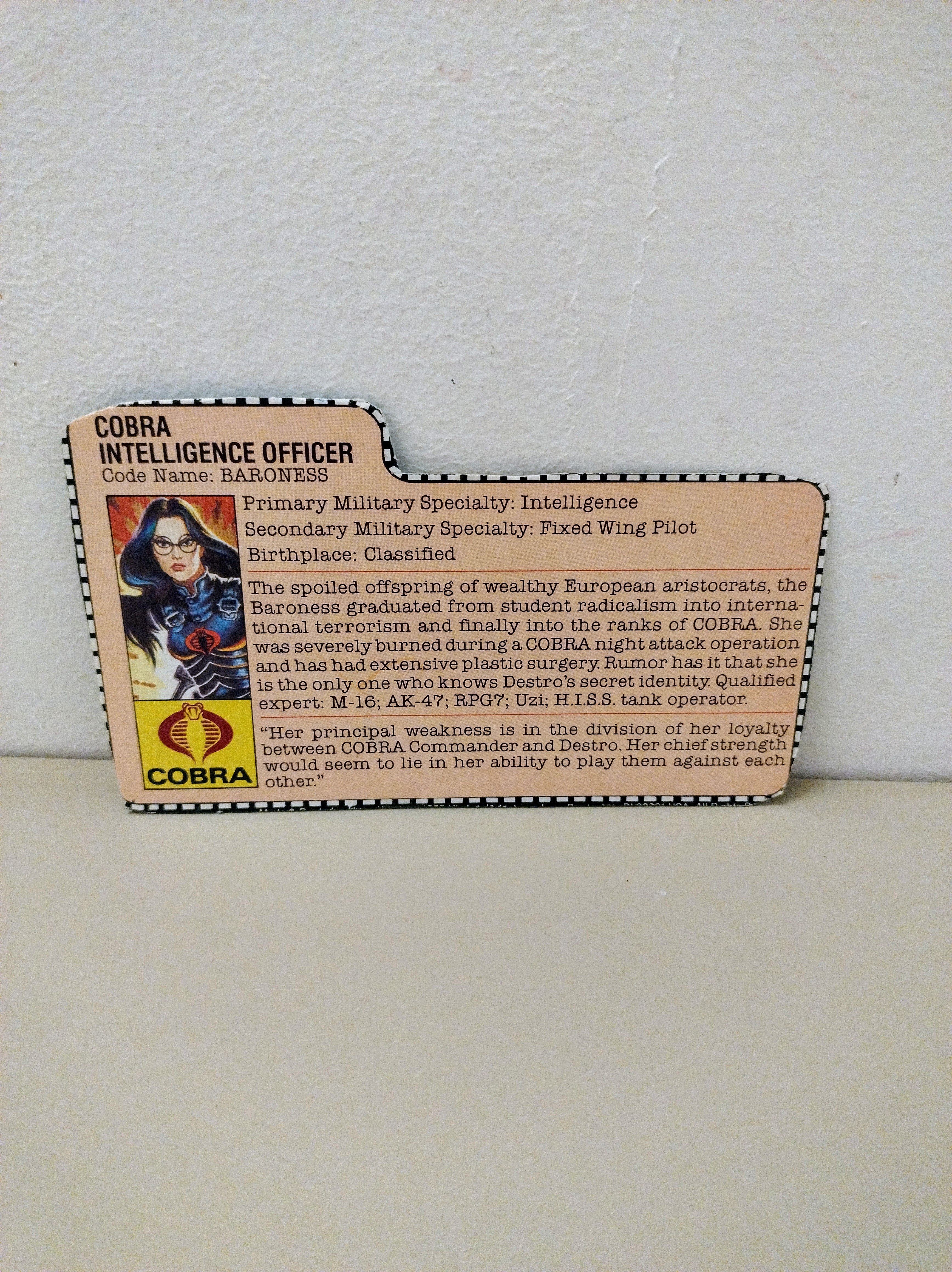 FILECARD BARONESA
