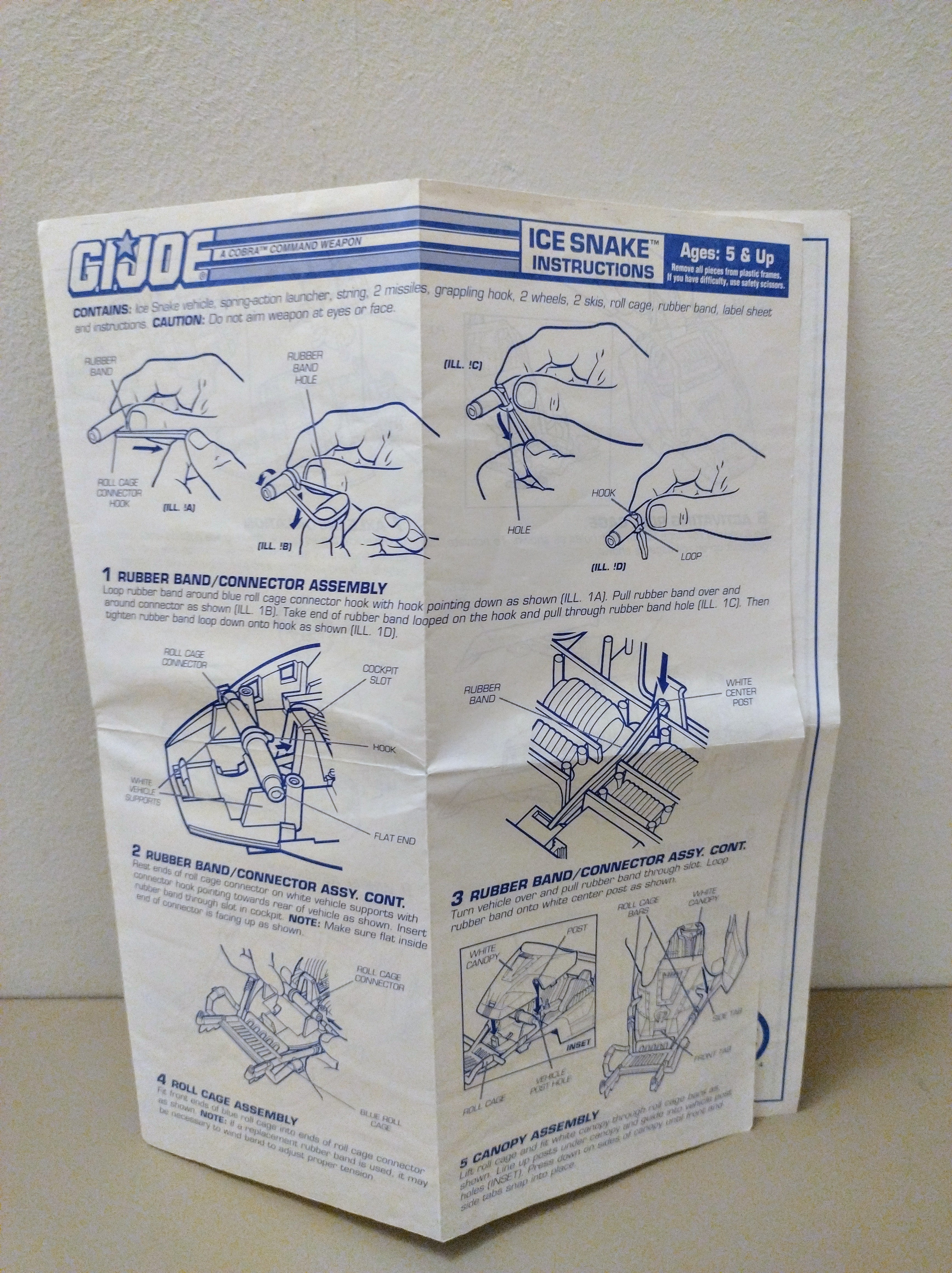 INSTRUCCIONES ICE SNAKE