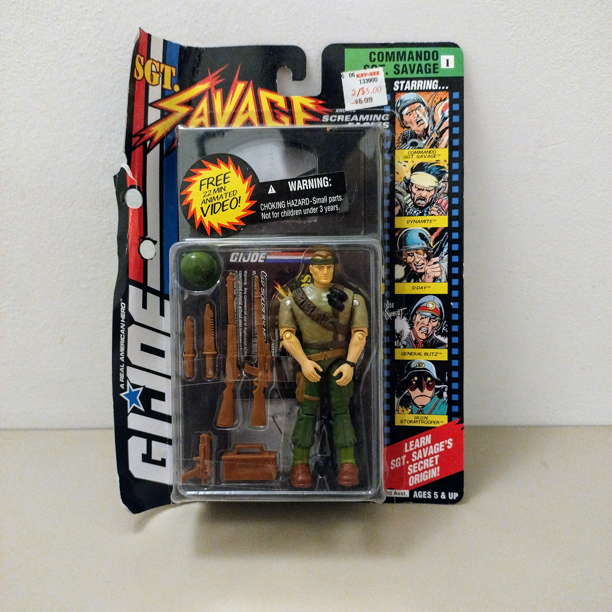 SGT SAVAGE + VHS restruct