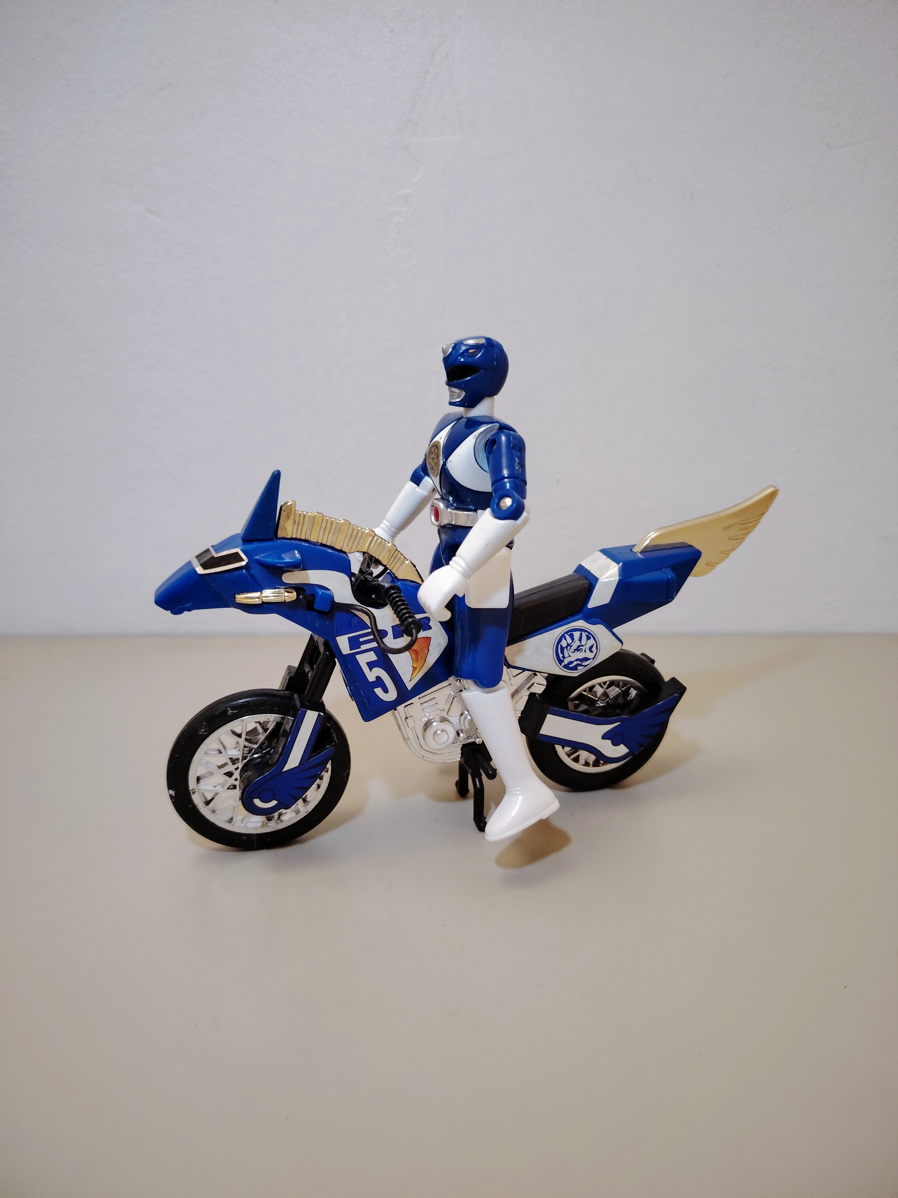 BLUE RANGER THUNDER BIKE