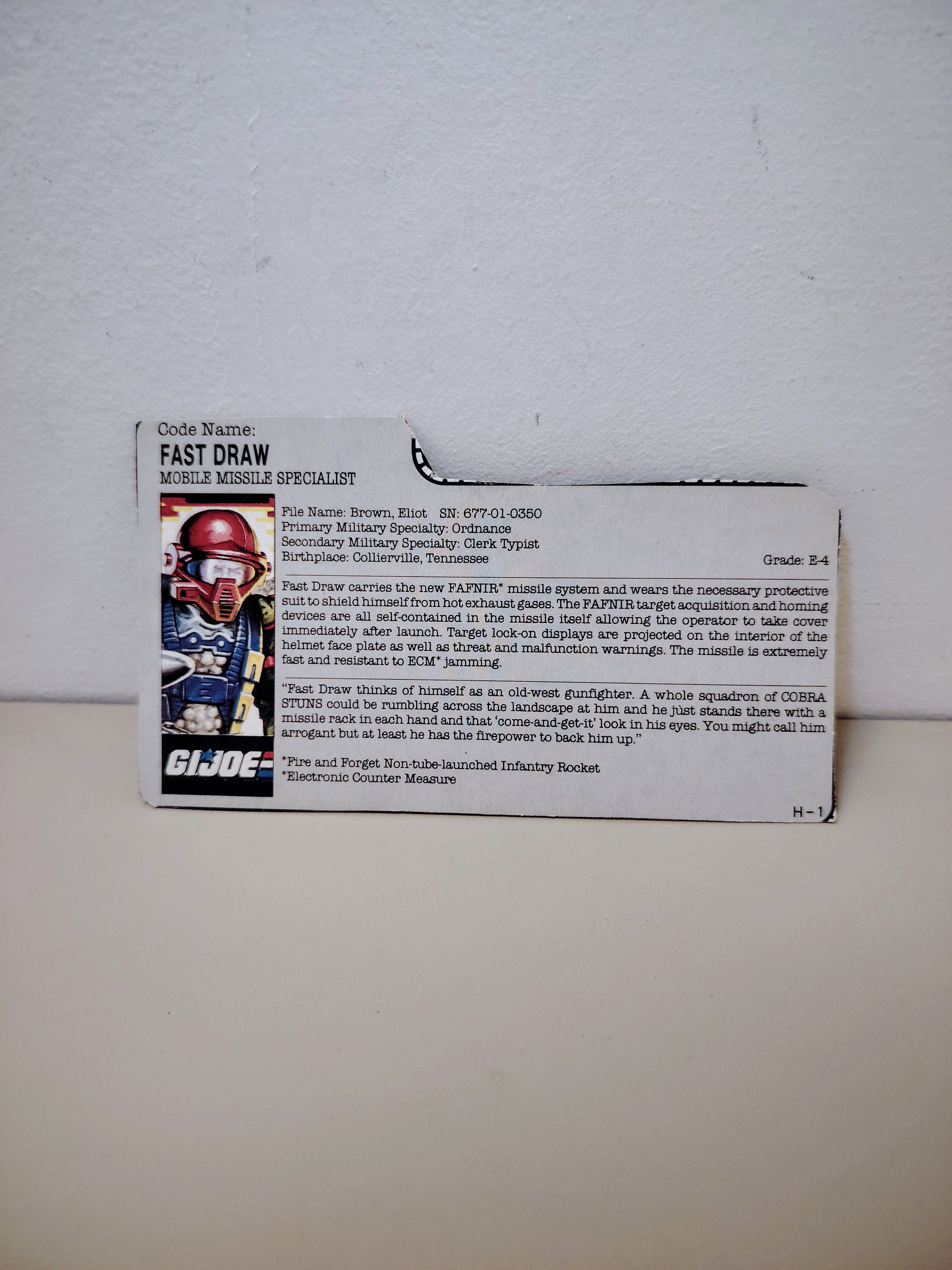 FILECARD FAST DRAW