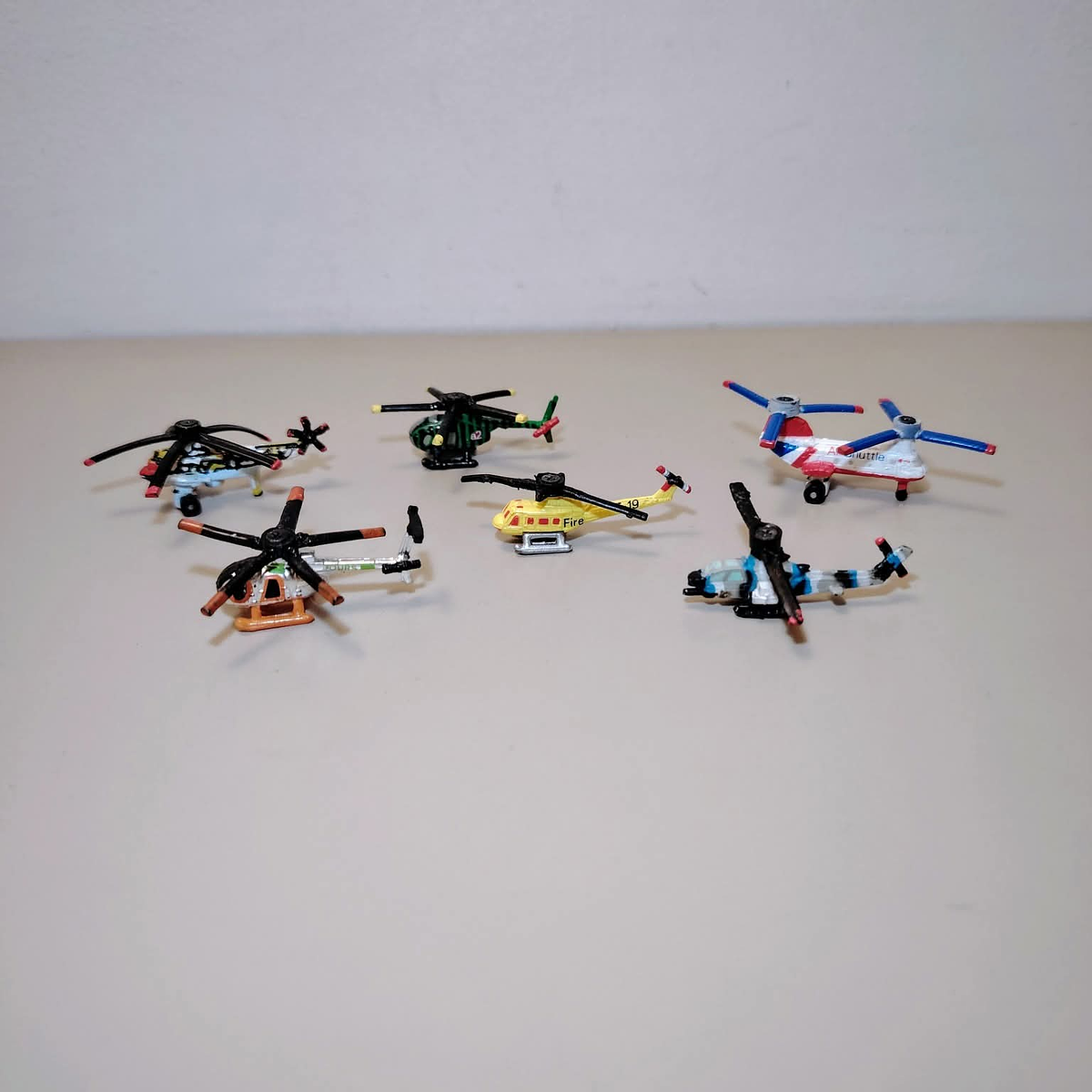 LOTE HELICOPTEROS MINI MICROMACHINES
