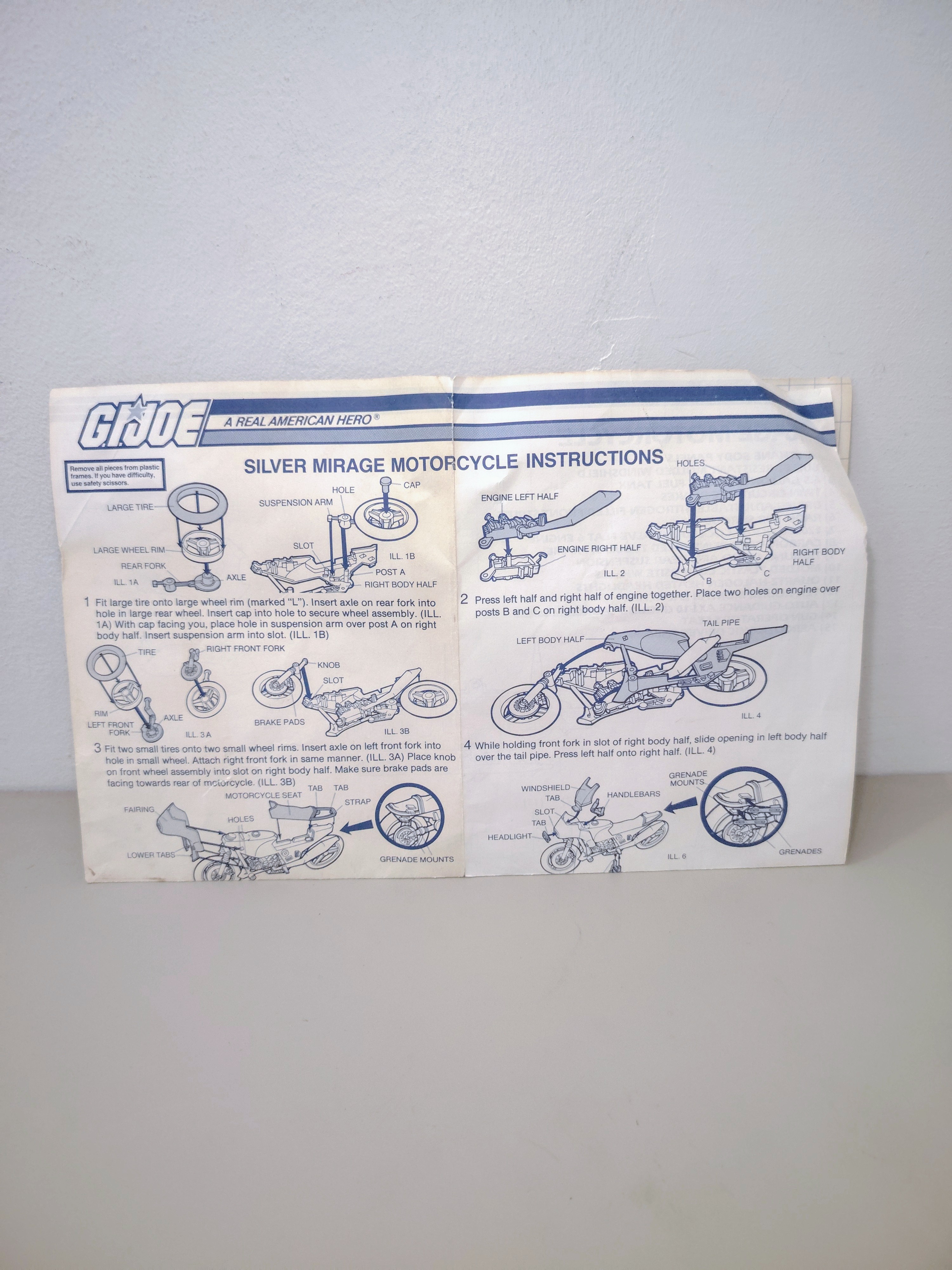 INSTRUCCIONES SILVER MIRAGE