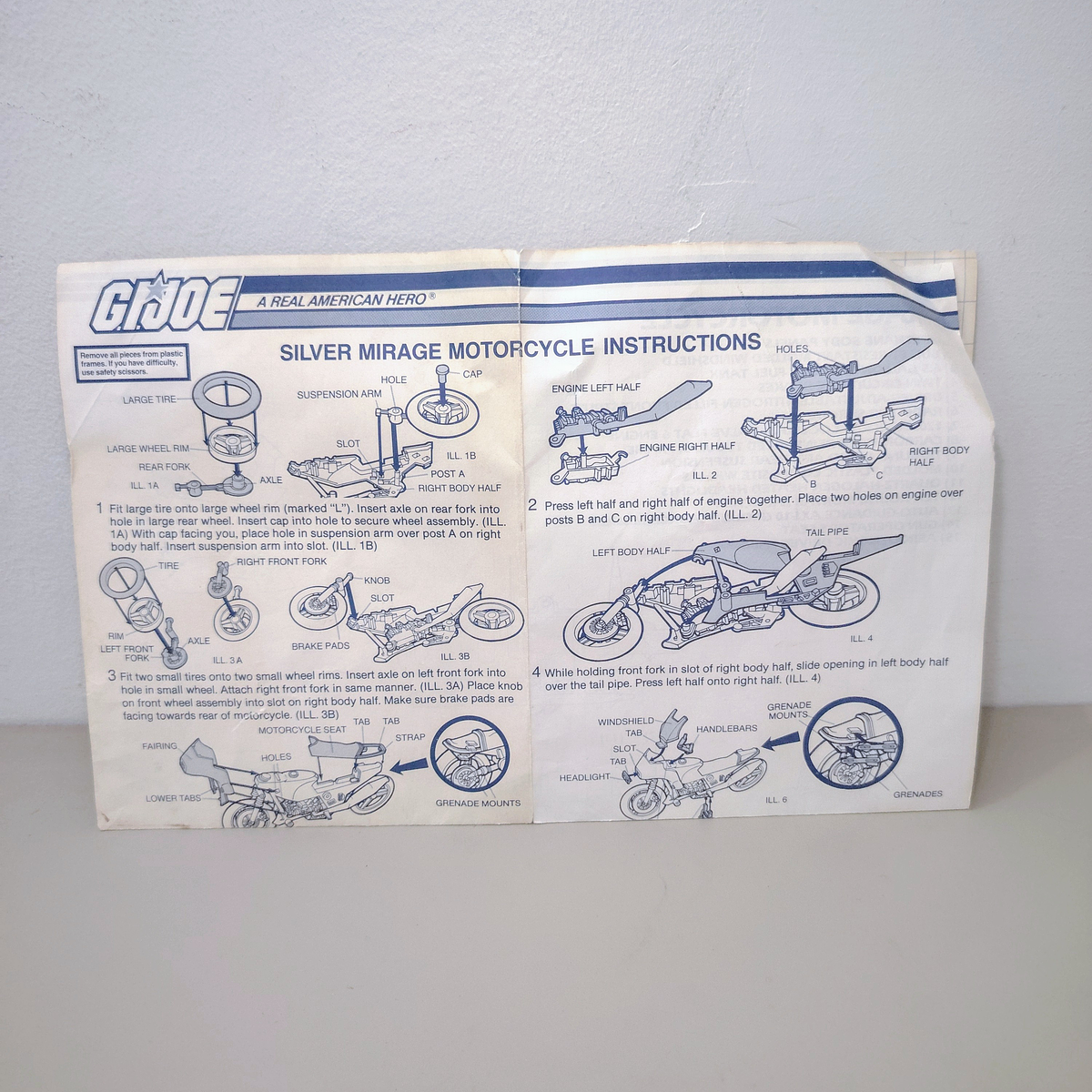 INSTRUCCIONES SILVER MIRAGE 