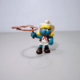 SMURFETTE COWGIRL DETALLE