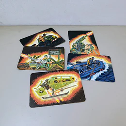LOTE TARJETAS GI JOE VINTAGE