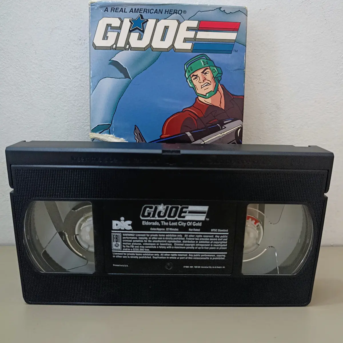 VHS GI JOE EL DORADO