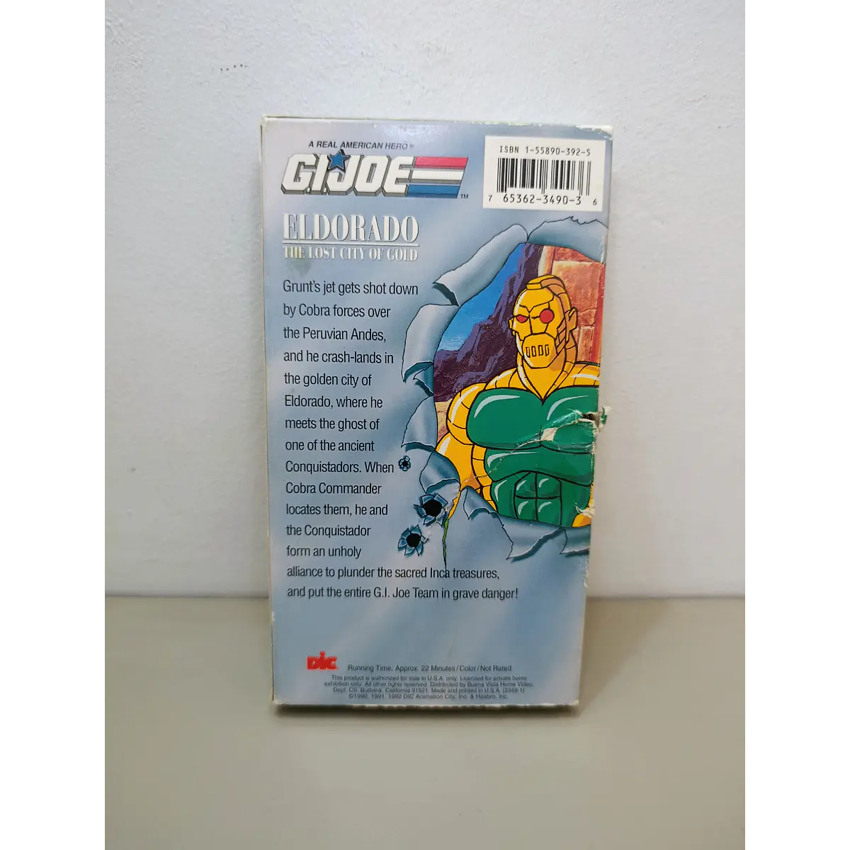VHS GI JOE EL DORADO
