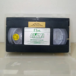 VHS GI JOE RED ROCKETS CLARE