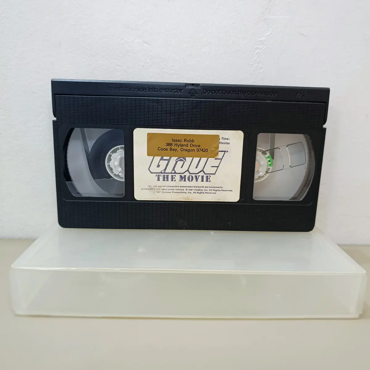 VHS GI JOE THE MOVIE