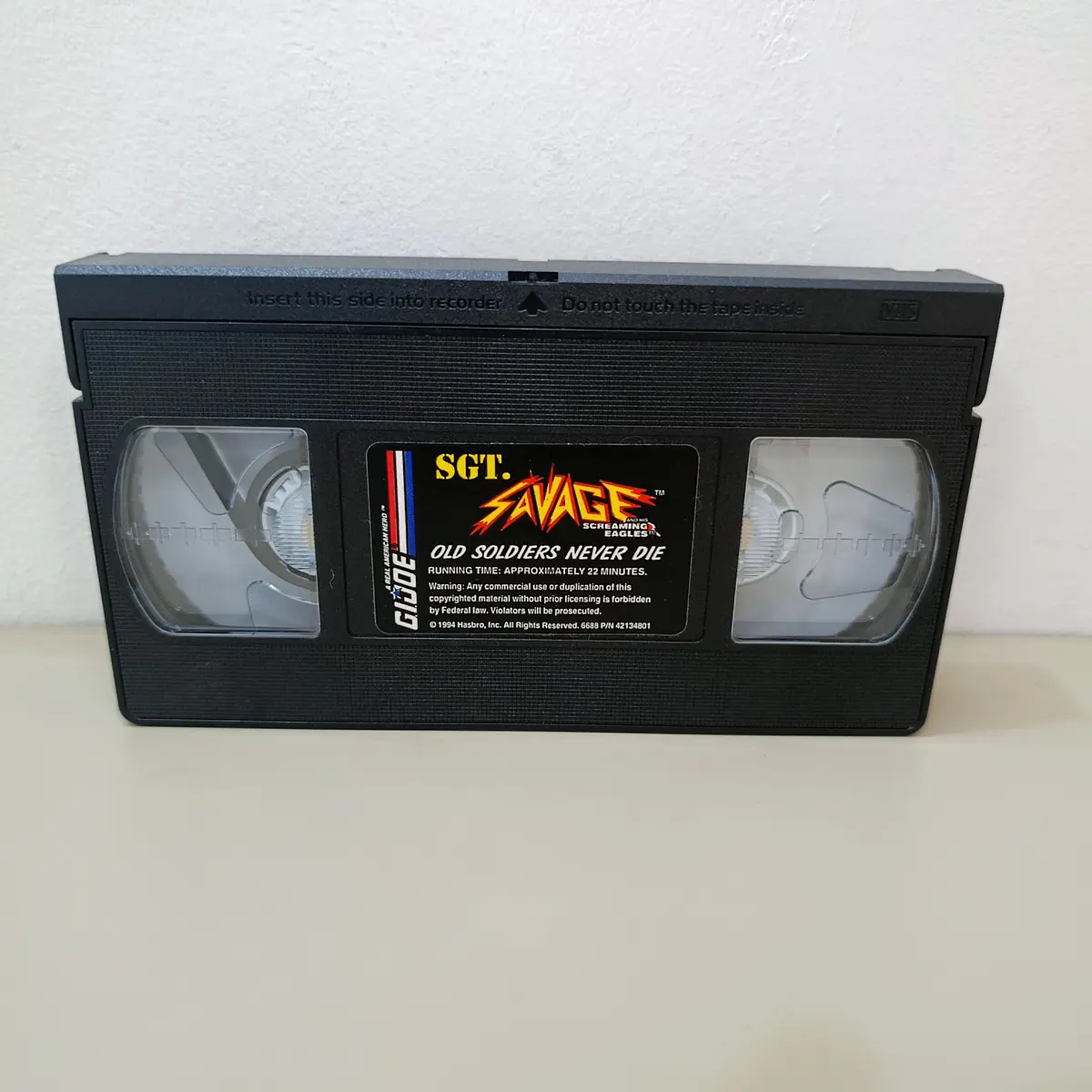 VHS OLD SOLDIERS NEVER DIE