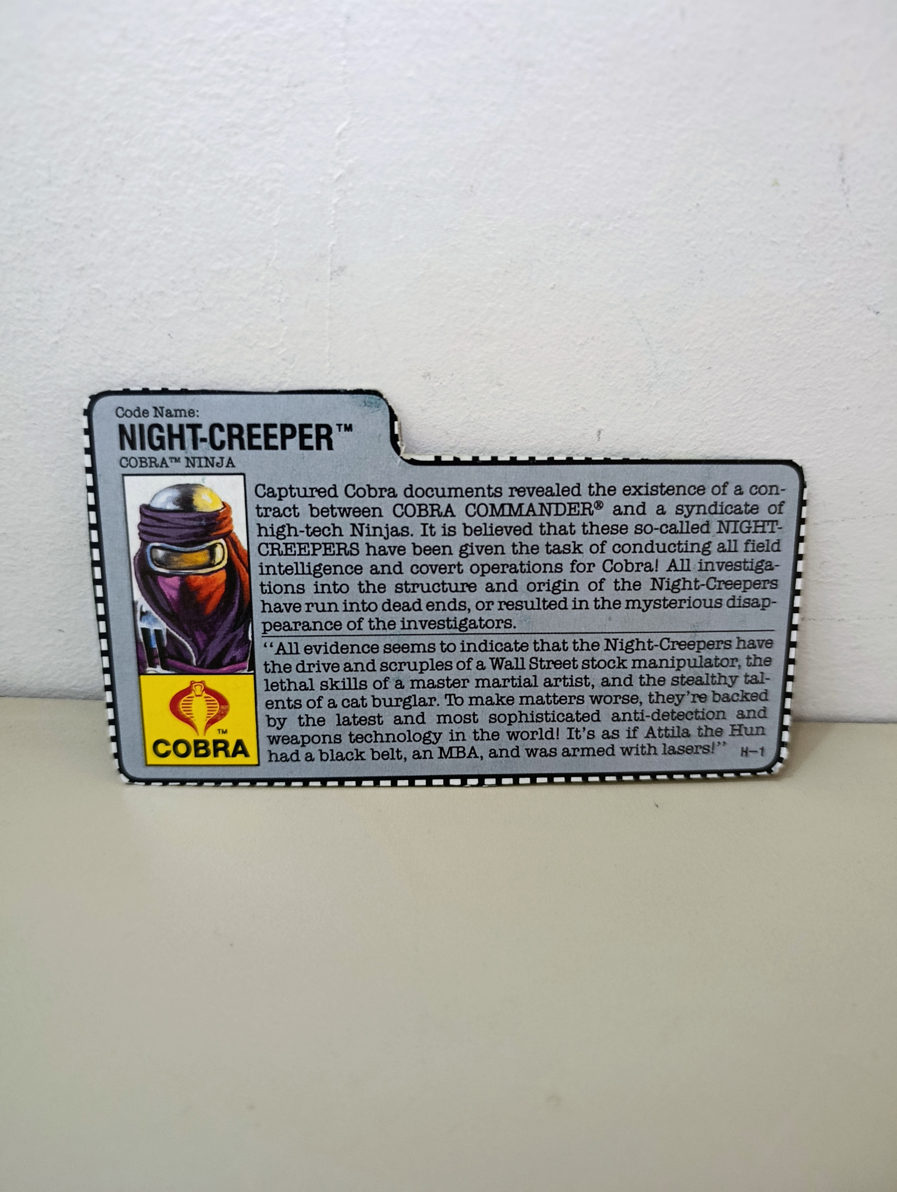 FILECARD NIGHT CREEPER