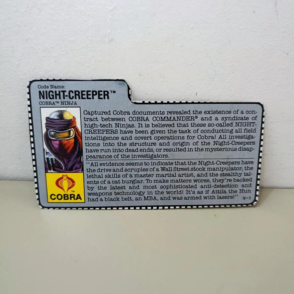 FILECARD NIGHT CREEPER