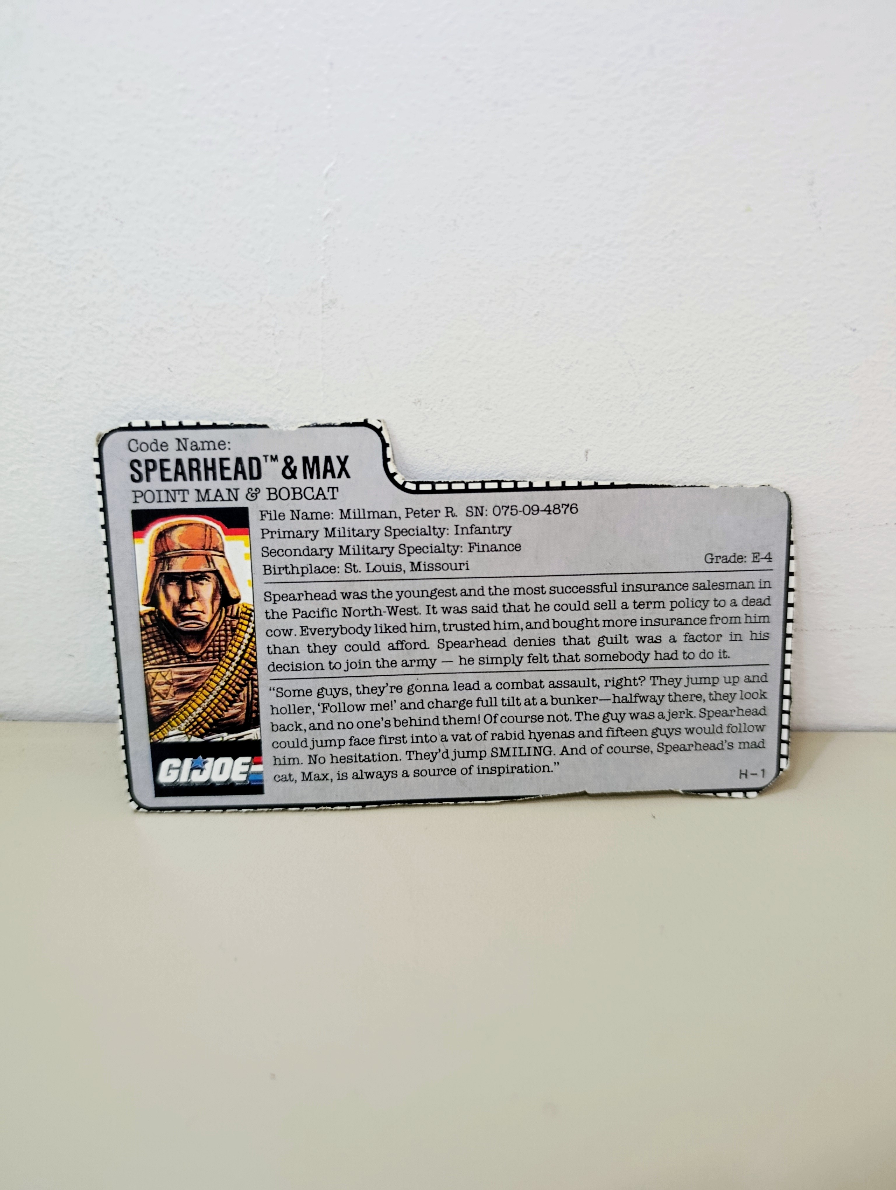 FILECARD SPEARHEAD