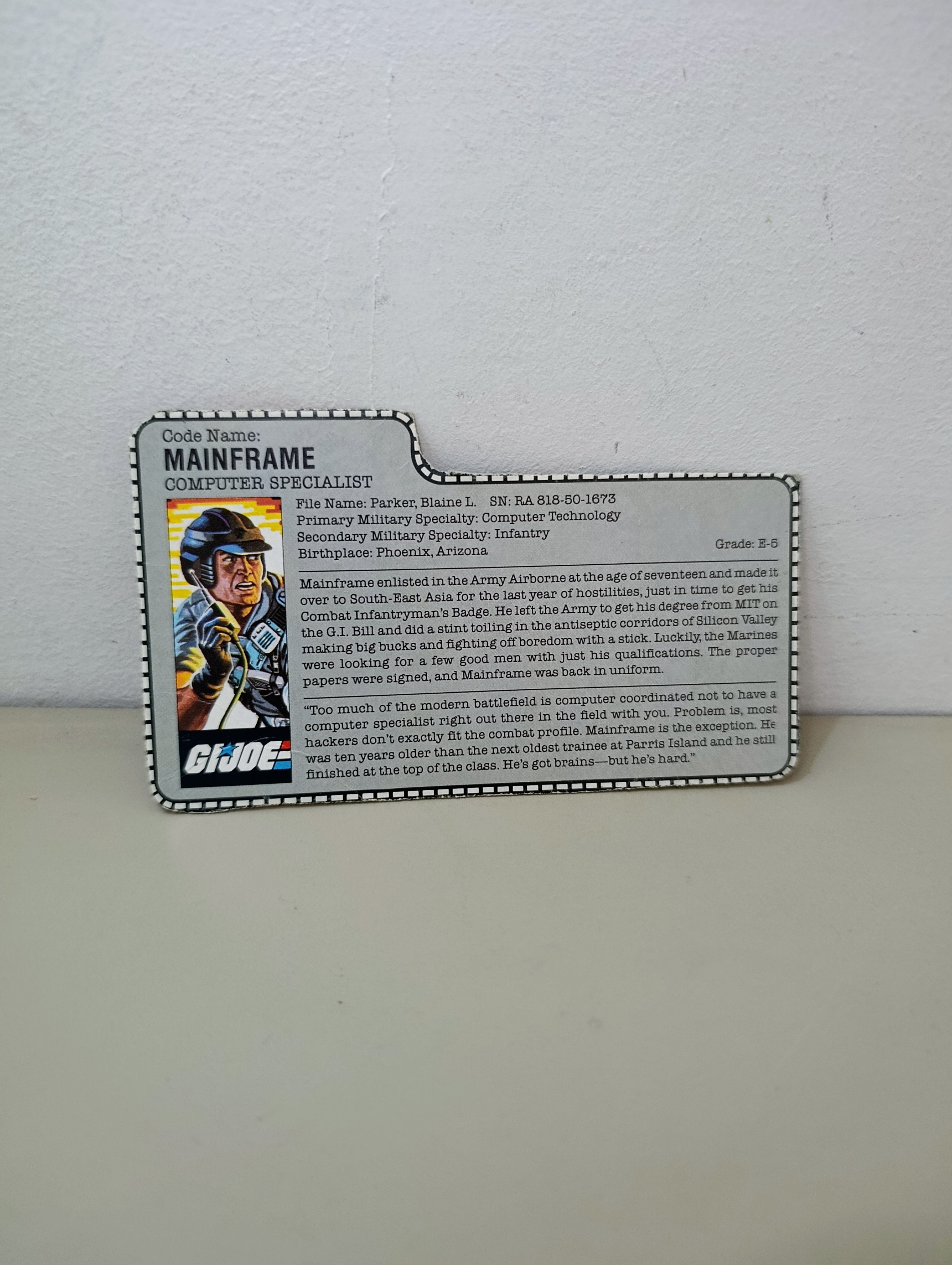 FILECARD  MAINFRAME