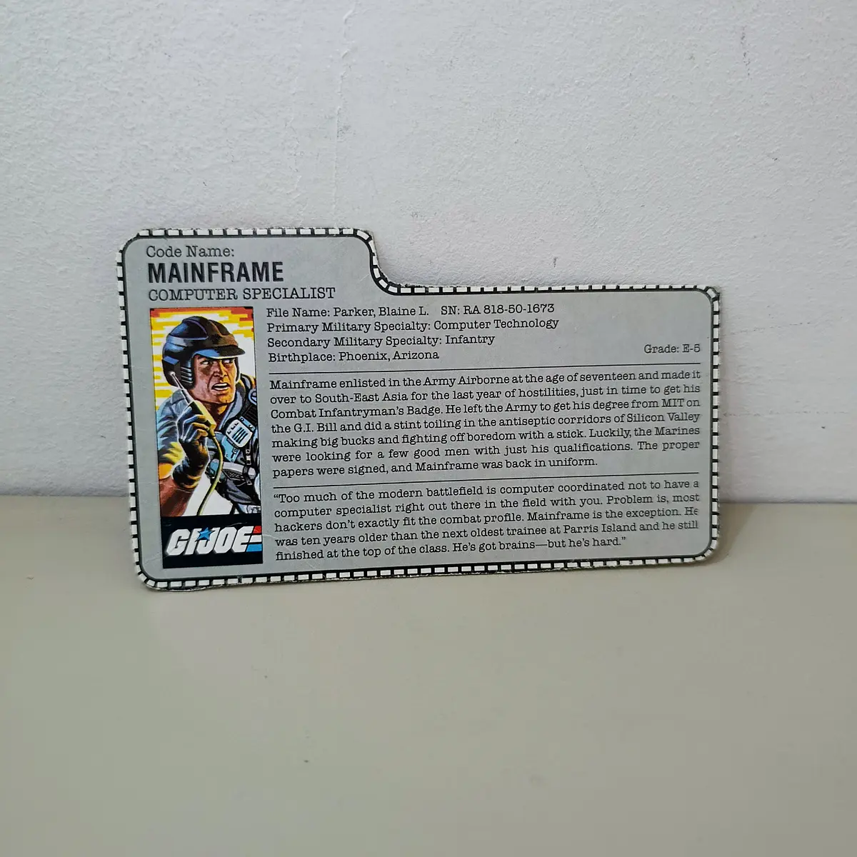 FILECARD  MAINFRAME