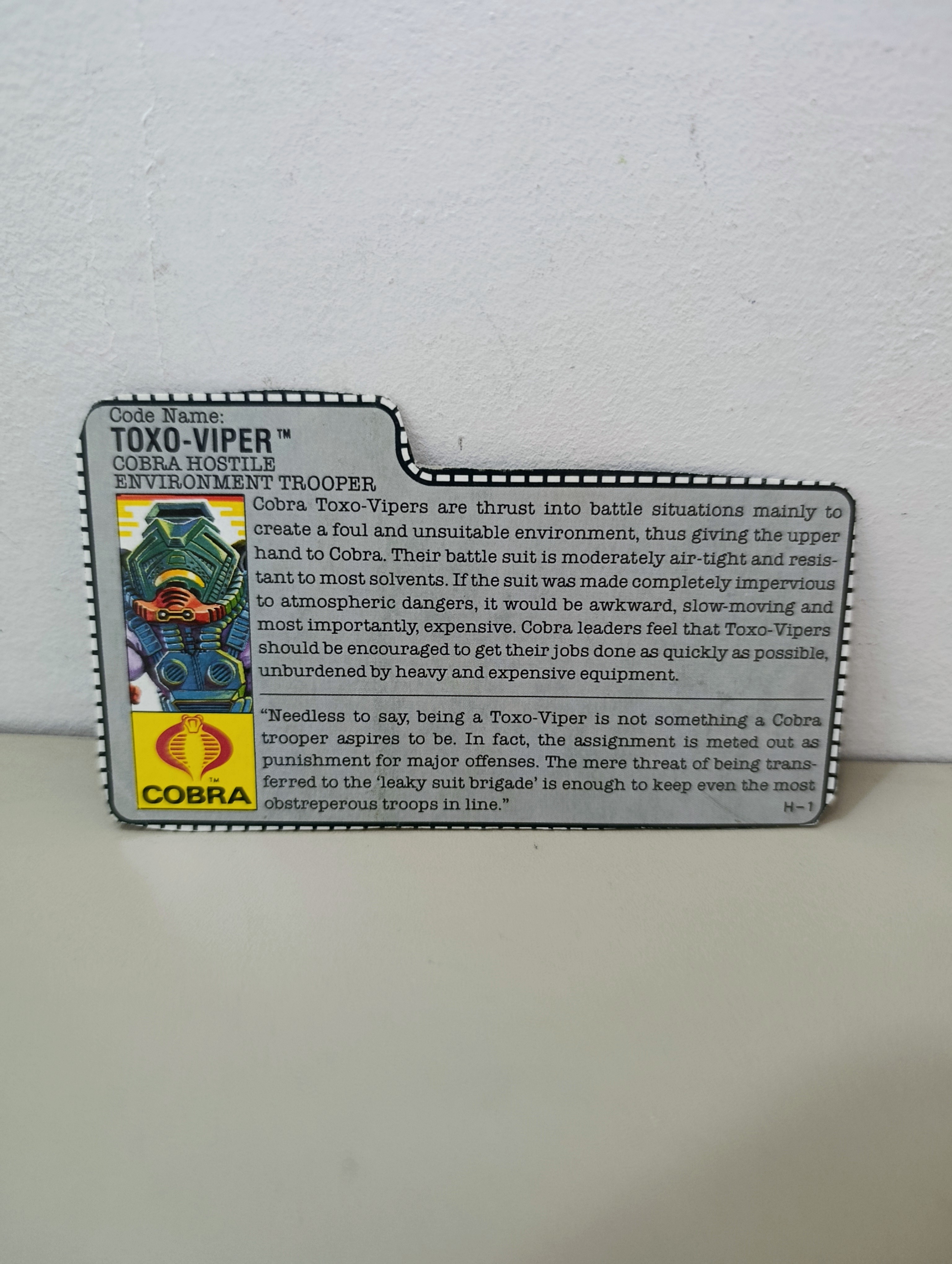 FILECARD TOXO VIPER