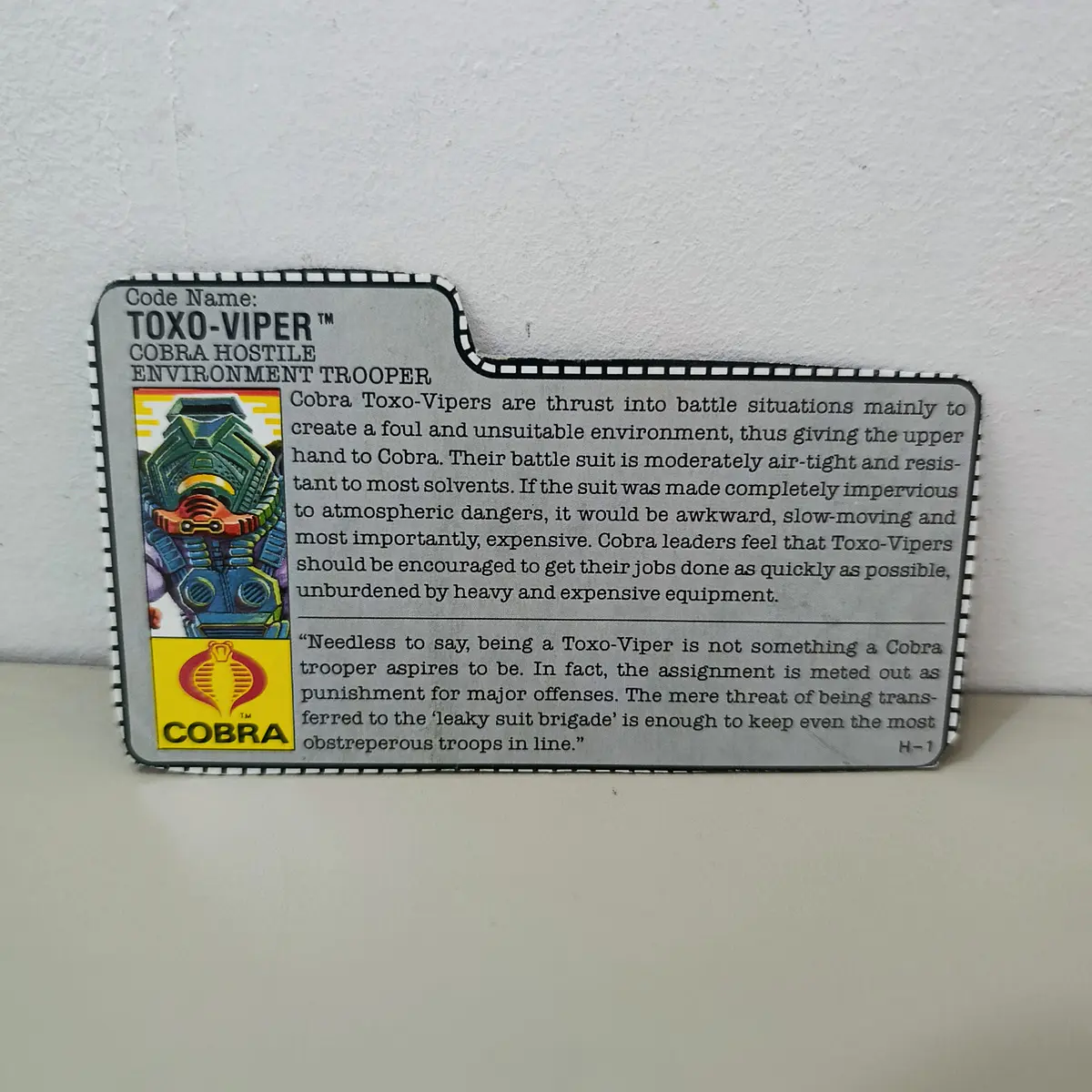 FILECARD TOXO VIPER