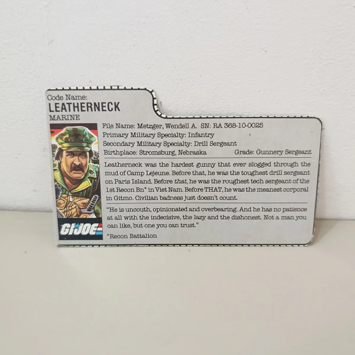 FILECARD LEATHERNECK